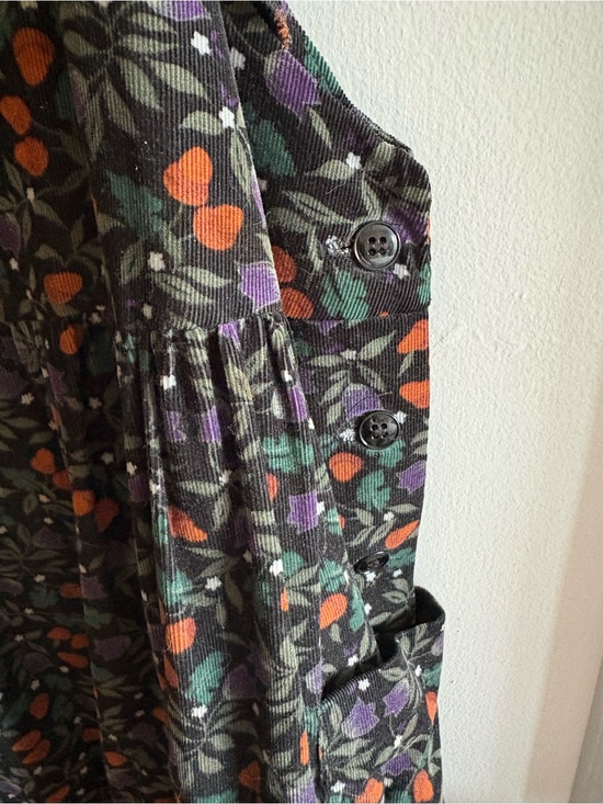 Vintage Dresses & Skirts - Vintage Corduroy Midi Dress